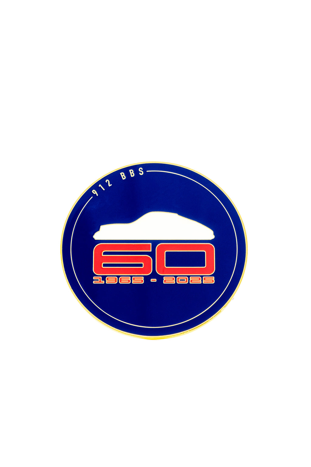 60th Anniversary Badge BLUE
