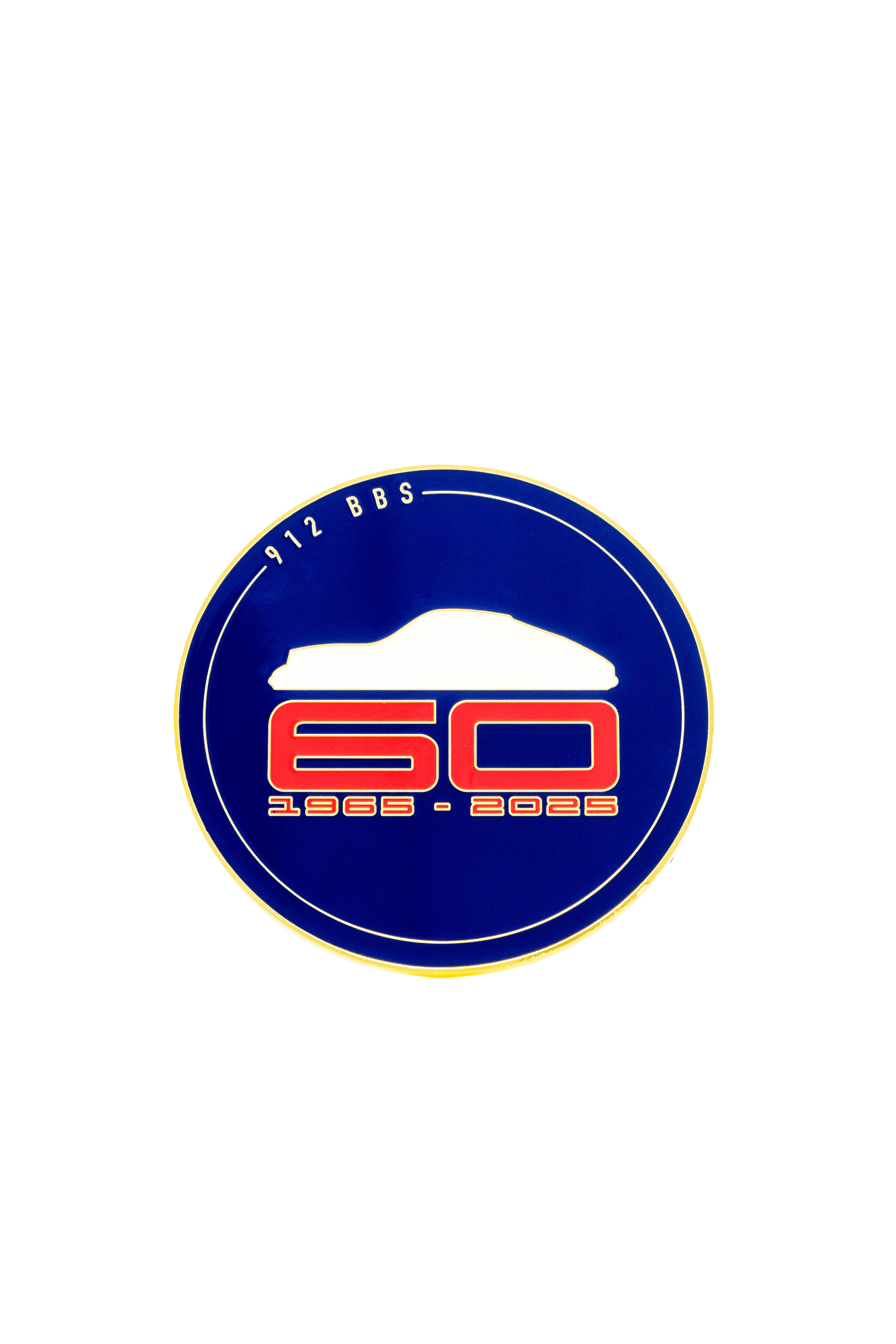 60th Anniversary Badge BLUE