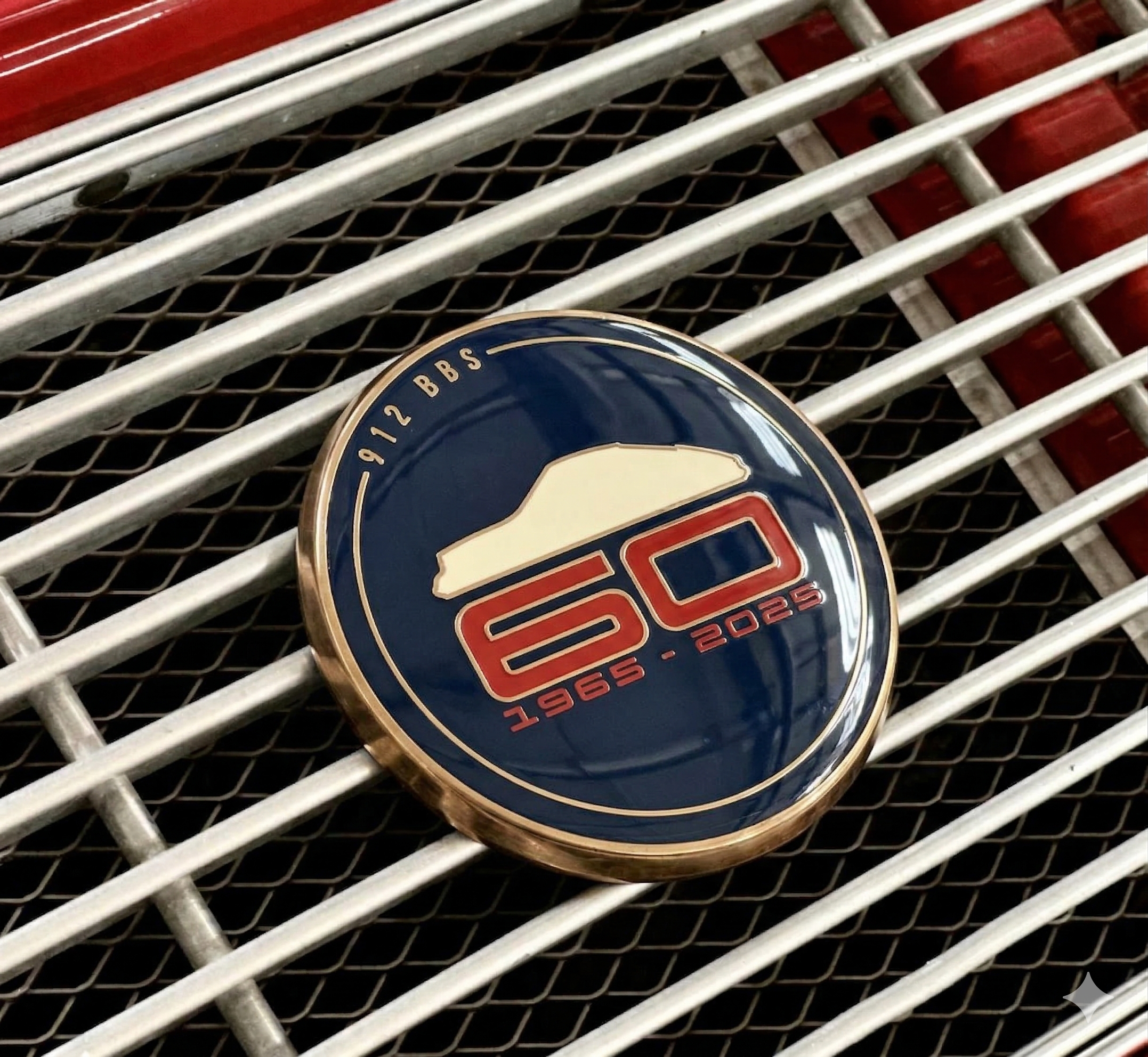 60th Anniversary Badge BLUE